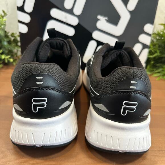 Fila Men's Action Stride Energized Black Running Shoes Size 11 - Picture 5 of 7